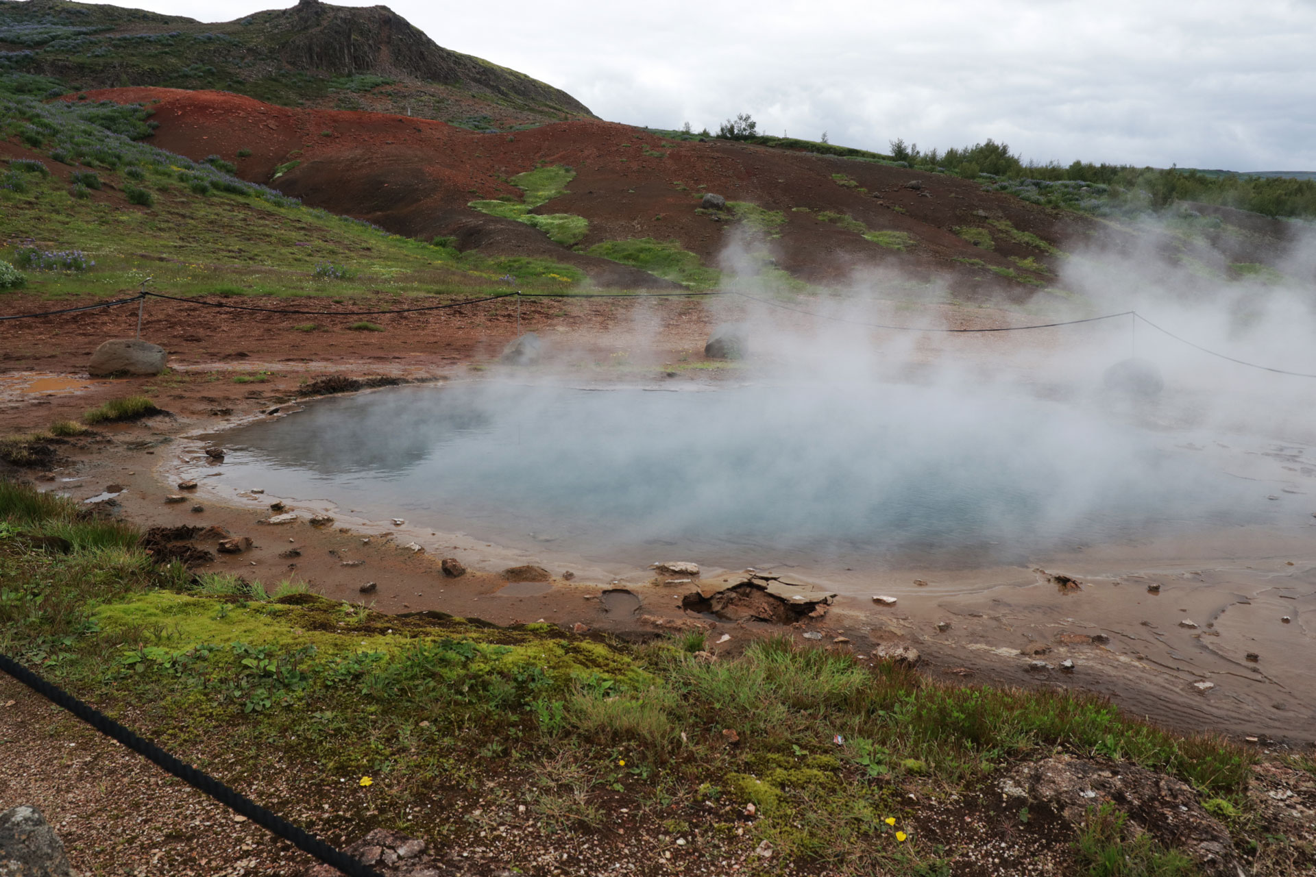Ein weiterer ruhiger Geysir
