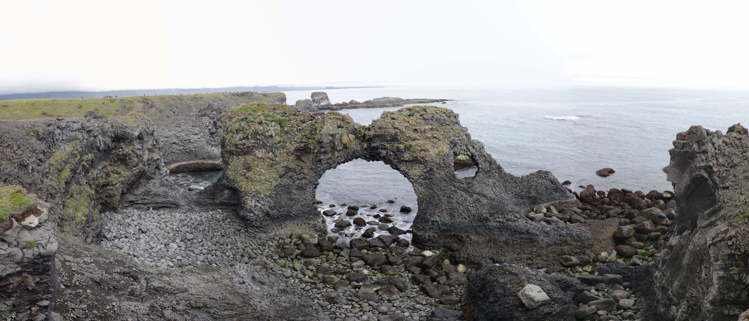 ... an der Küste bei Arnarstapi