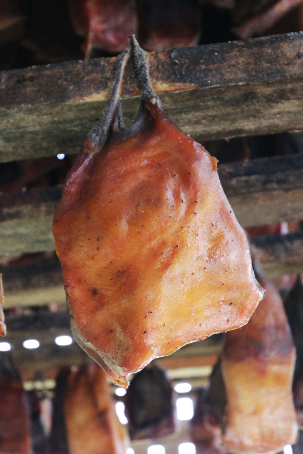 ... ohne den Gestank könnte man es auch für einen leckeren Schinken halten