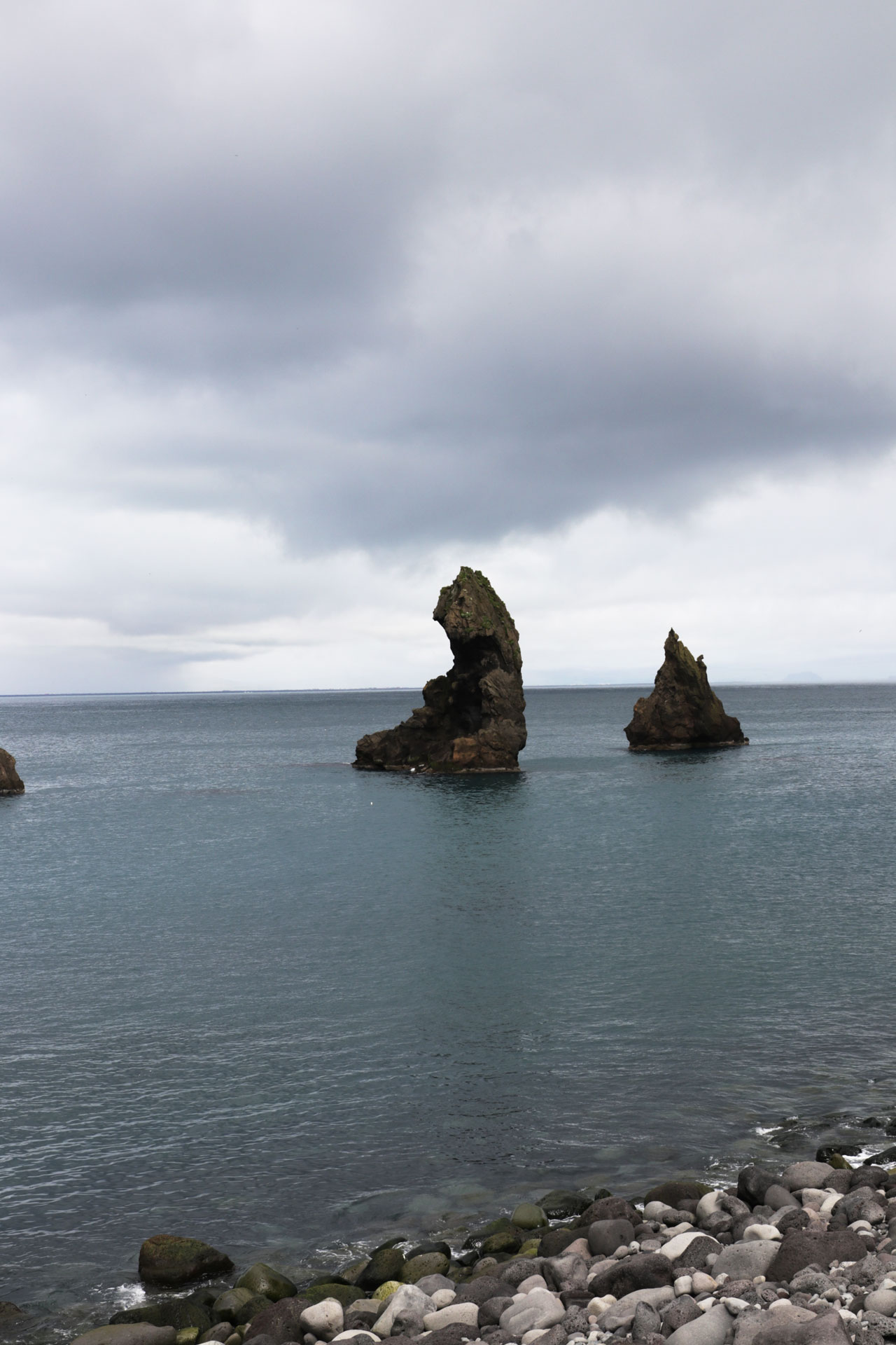 Blick nach Norden auf Island