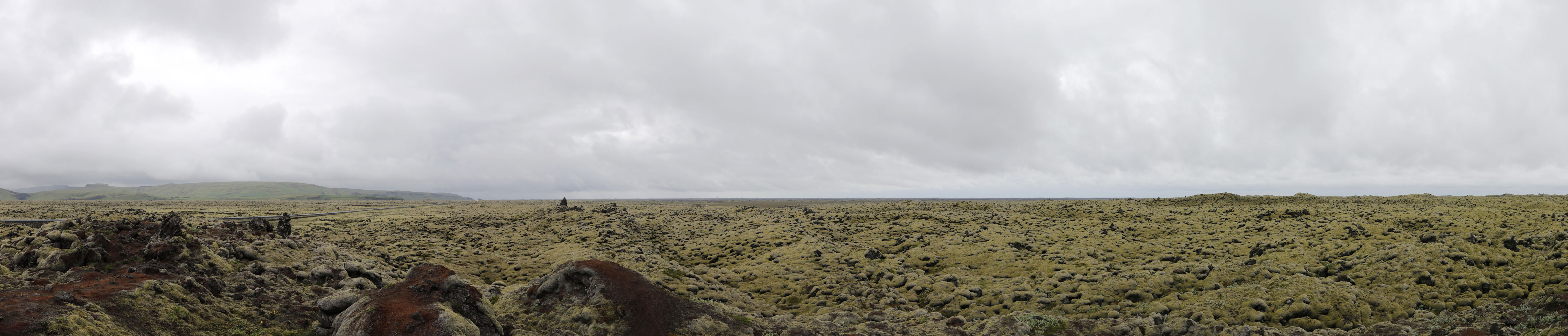 Blick über das Lava Feld