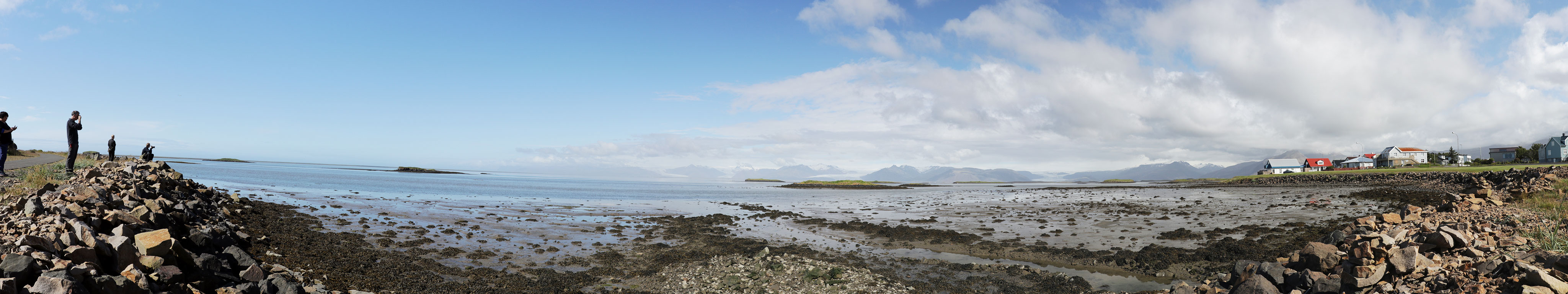 Blick aufs Meer bei Höfn