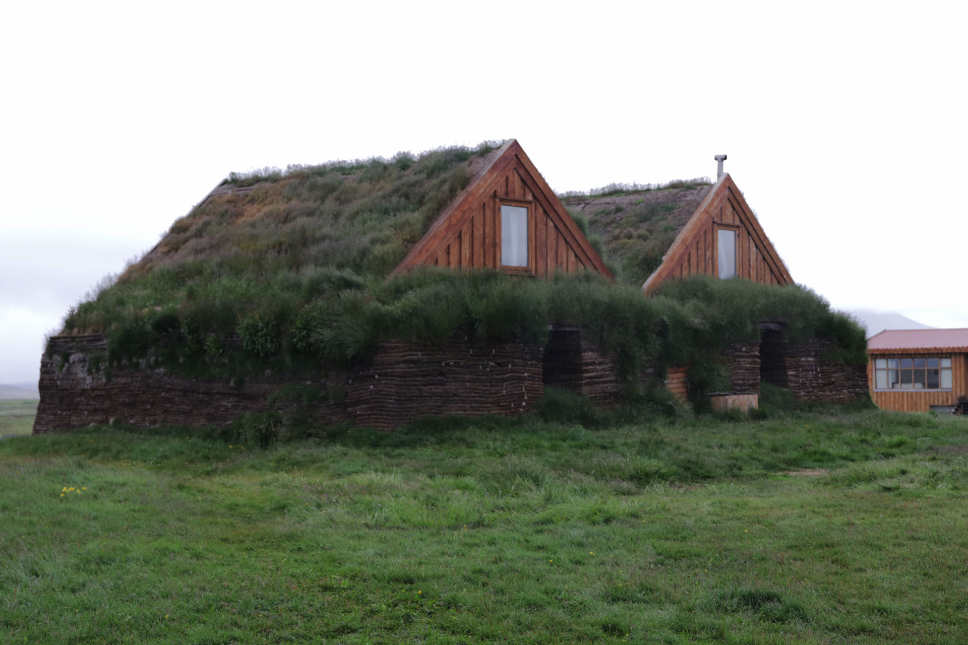 ... und Torfhäuser zum Ansehen