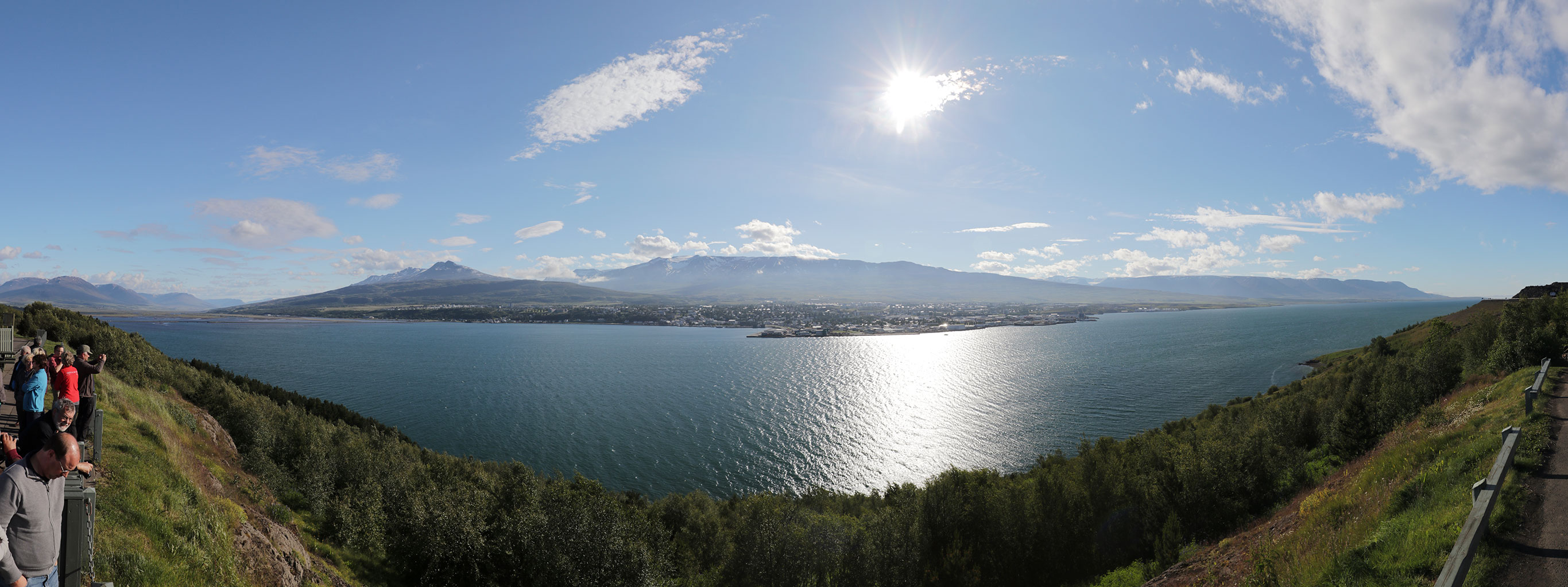 Blick auf Akureyri